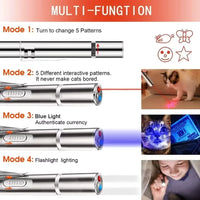 Rechargeable laser pointer for cats — long-lasting battery life