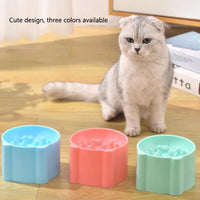 Dog slow feeder bowl — maze pattern for gradual meal pacing