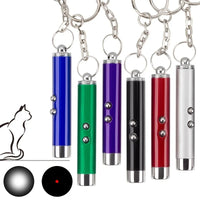 Cat laser pointer — battery-powered compact handheld design