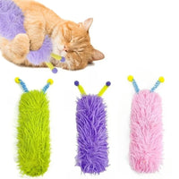 Cat catnip pillow kicker — soft plush self-entertainment toy